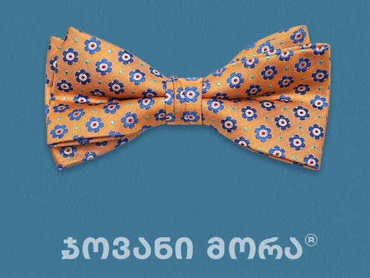 Bow Ties - Artificial Silk - Yellow Jasmine - Yellow