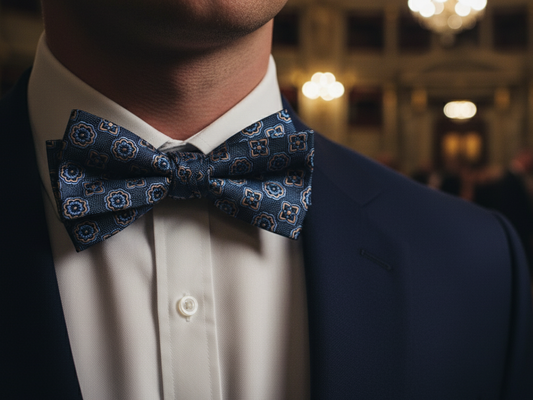 Bow Ties - Artificial Silk - Venus - Sky Blue