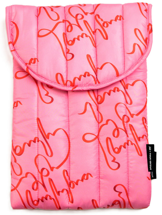Laptop Sleeves - Polyester - Live Your Own Life - Pink