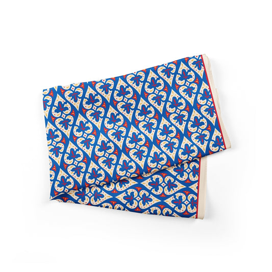 შარფები - ნატურალური აბრეშუმი - სიყვარული - ცისფერი