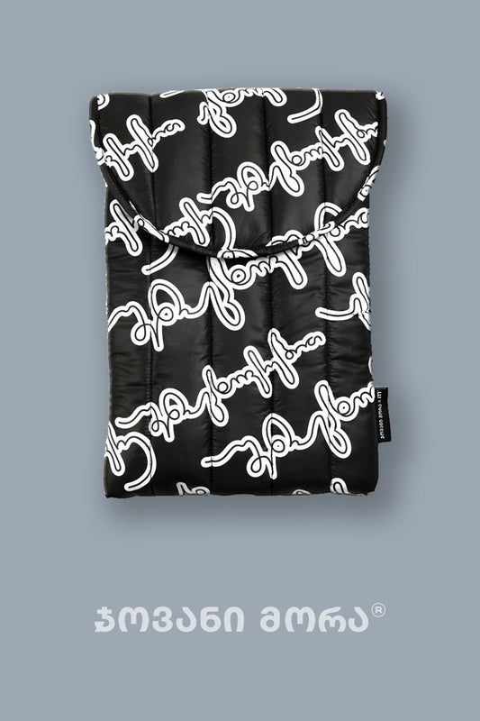 Laptop Sleeves - Polyester - Live Your Own Life - Black