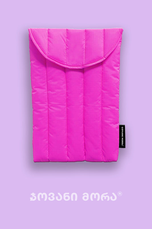 Laptop Sleeves - Polyester - Solid Color - Pink