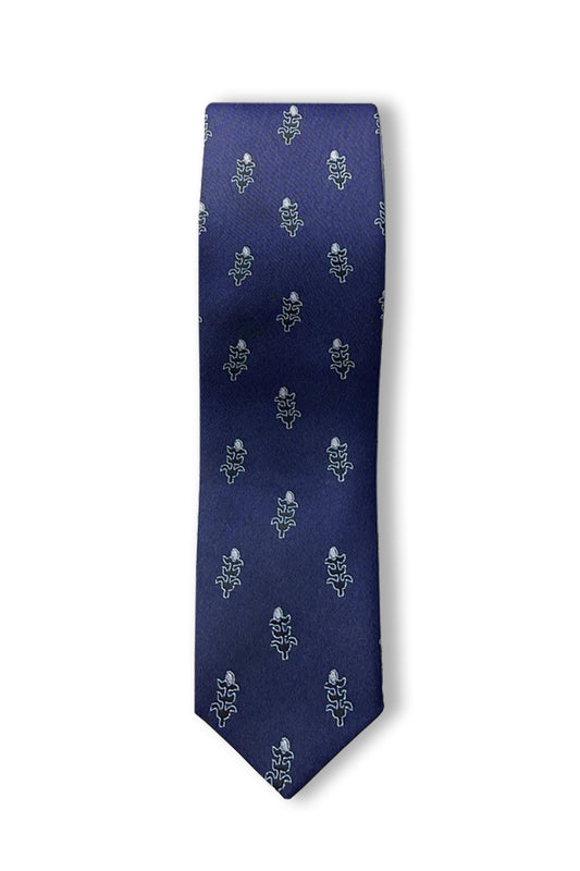 ჰალსტუხები - ნატურალური აბრეშუმი - თოლიგე - ლურჯი