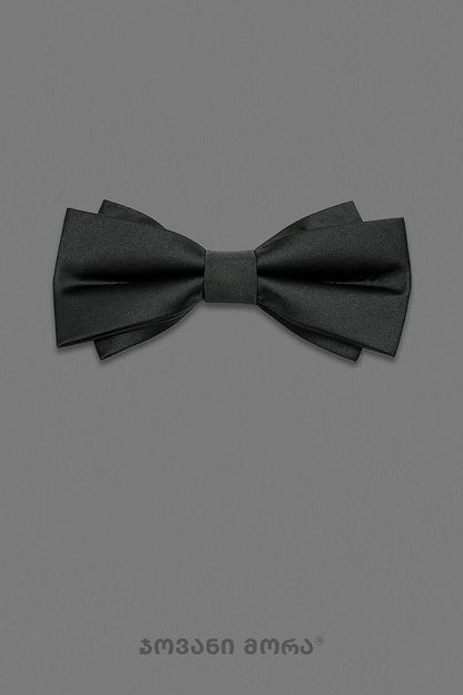 Bow Ties - Artificial Silk - Dark Knight - Black
