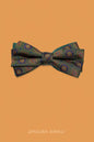 Bow Ties - Artificial Silk - Emerald - Olive Green