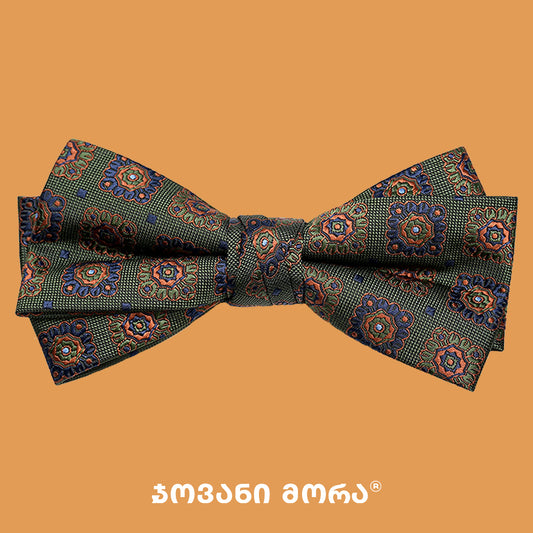 Bow Tie Olive Green