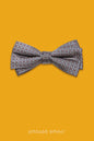 Bow Ties - Artificial Silk - Mother-of-Pearl - Gray