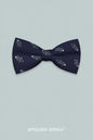 Bow Ties - Natural Silk - Tholige - Blue