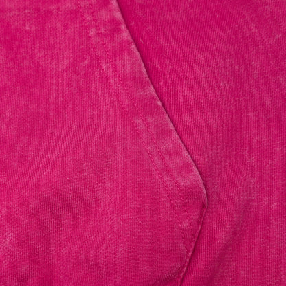 ჰუდი - 100% მჟავათი გარეცხილი ბამბა - Deer's Leap - წითელი