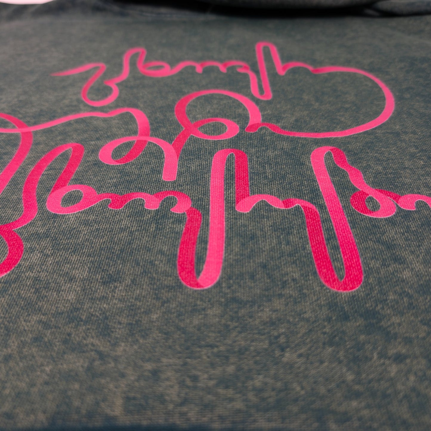 ჰუდი - 100% მჟავათი გარეცხილი ბამბა - იცხოვრე საკუთარი ცხოვრებით - მწვანე - m² x Giovanni Morra