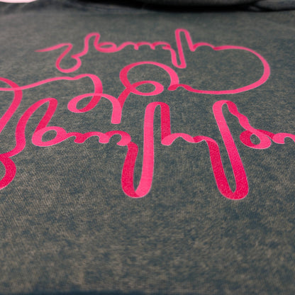 ჰუდი - 100% მჟავათი გარეცხილი ბამბა - იცხოვრე საკუთარი ცხოვრებით - მწვანე - m² x Giovanni Morra