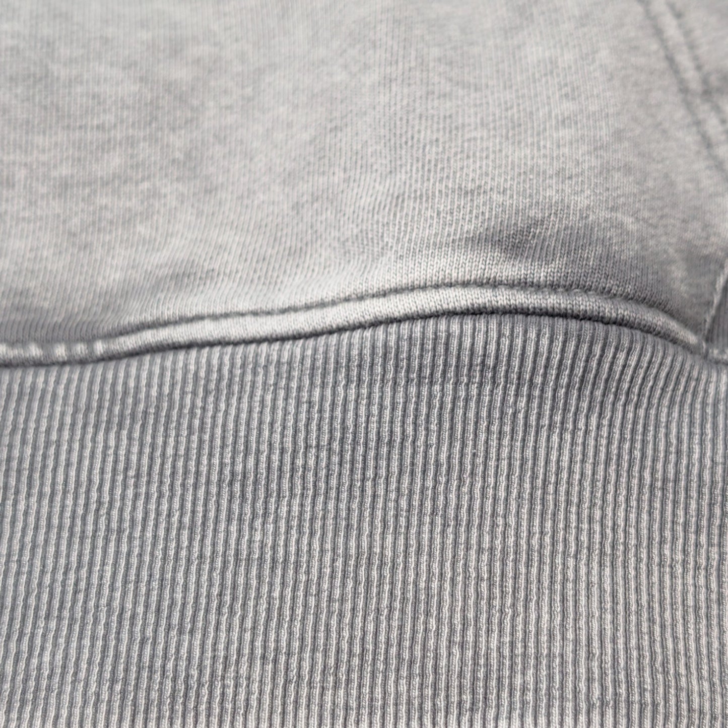 ჰუდი - 100% მჟავათი გარეცხილი ბამბა - იცხოვრე შენი ცხოვრებით - ნაცრისფერი - m² x Giovanni Morra