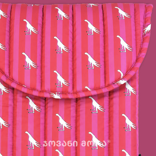 Laptop Sleeve – Fiery Pheasant – Polyester – Red