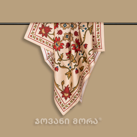 Scarves - Natural Silk - Nymph - Beige