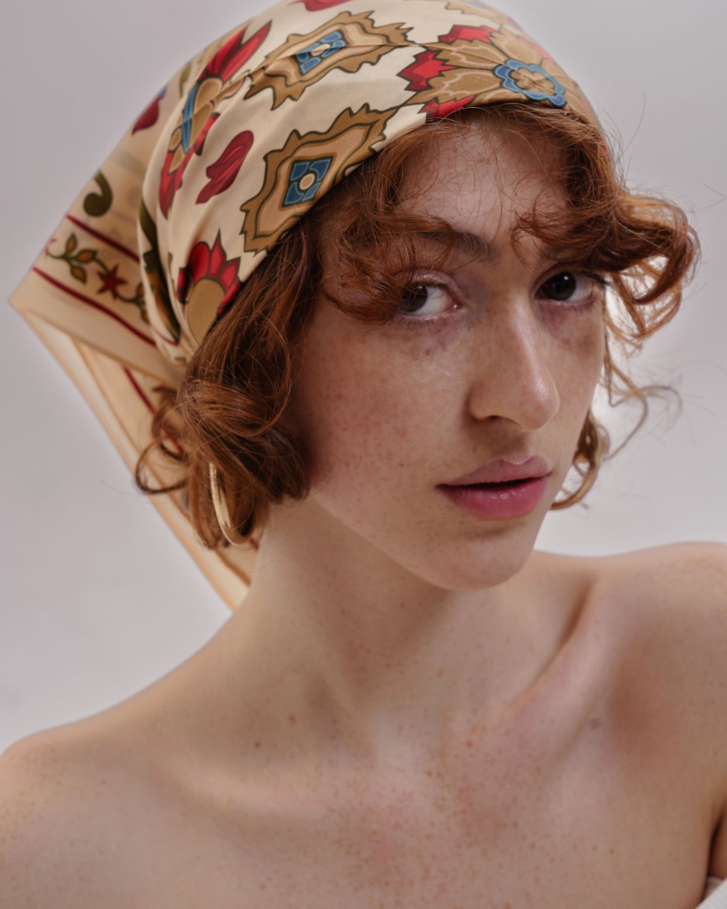 Scarves - Natural Silk - Nymph - Beige