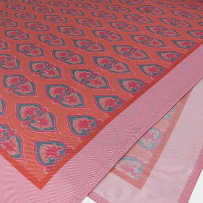 შარფები - ნატურალური აბრეშუმი - საყვარელი - ვარდისფერი