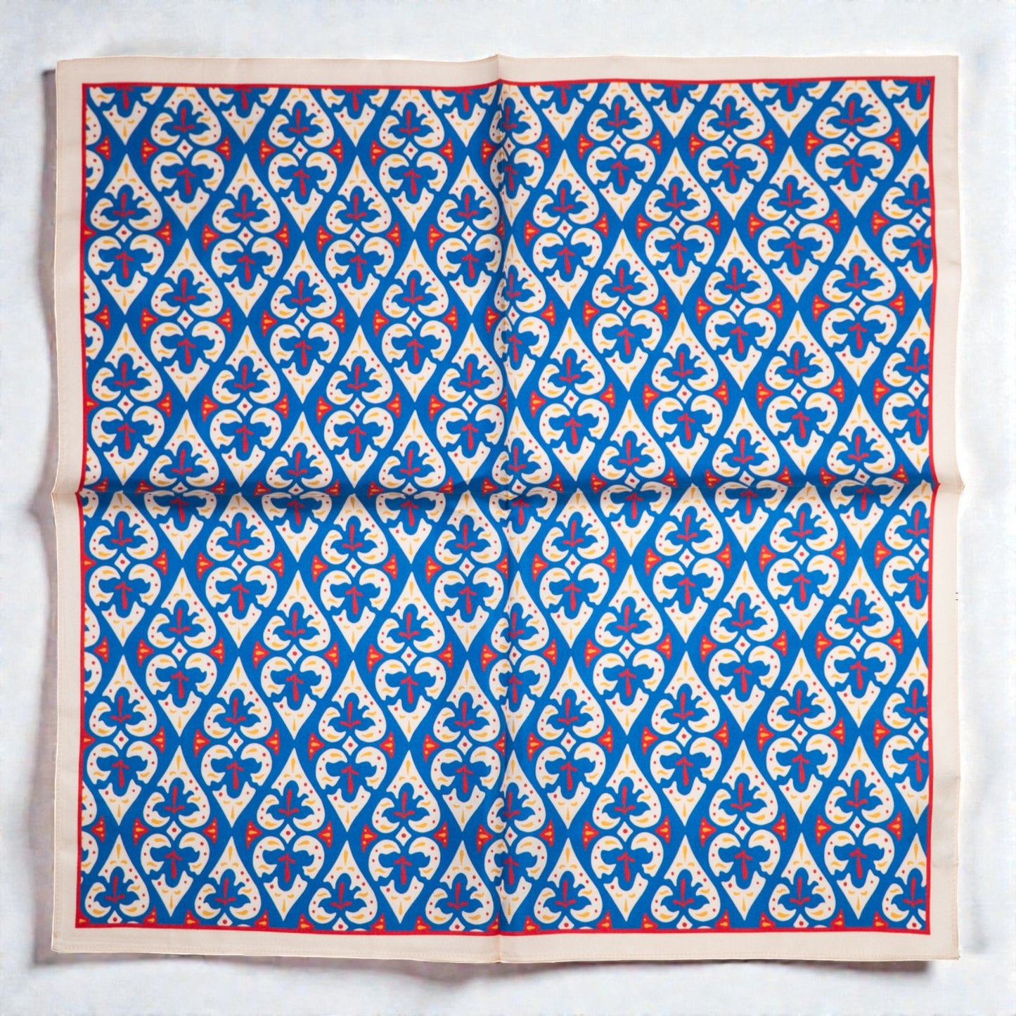 შარფები - ნატურალური აბრეშუმი - სიყვარული - ცისფერი