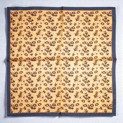 Scarves - Natural Silk - Tholige - Yellow