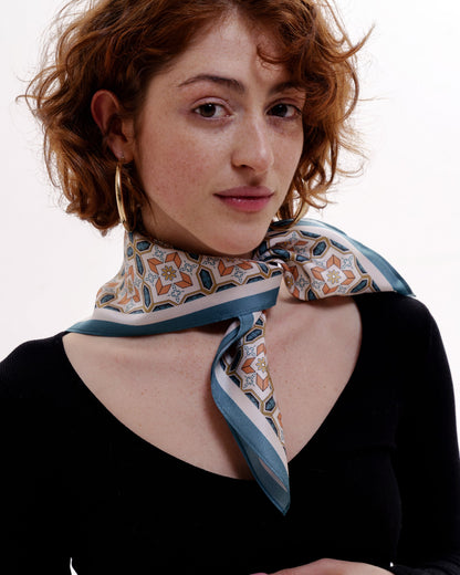 Scarves - Natural Silk - Lisbon Tales - Beige