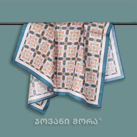 Scarf - Lisbon Tales - Natural Silk - Beige