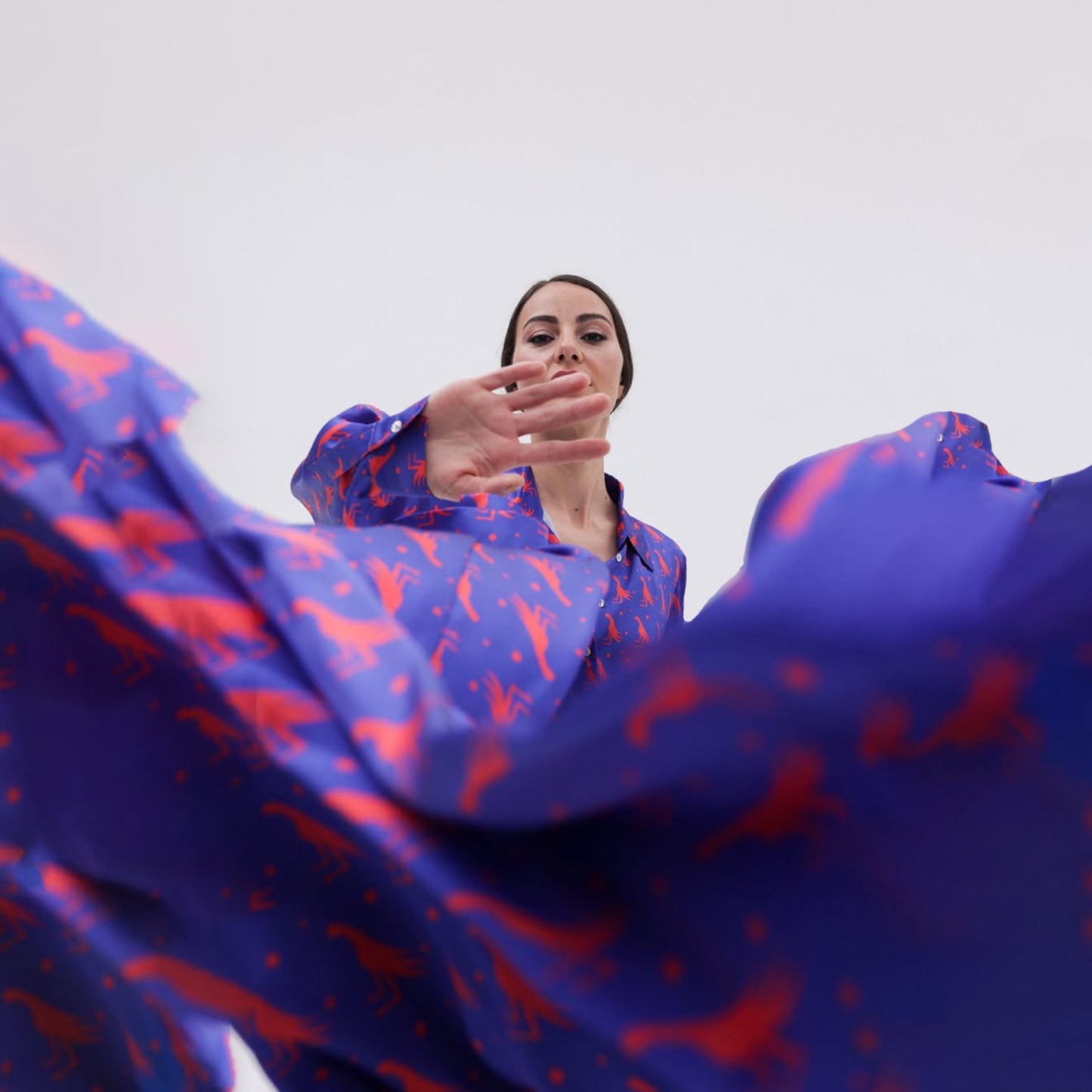 Fiery Pheasant Silk Shirt