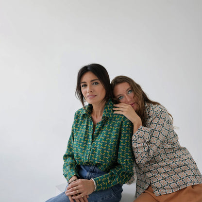 Dragonflies Silk Shirt