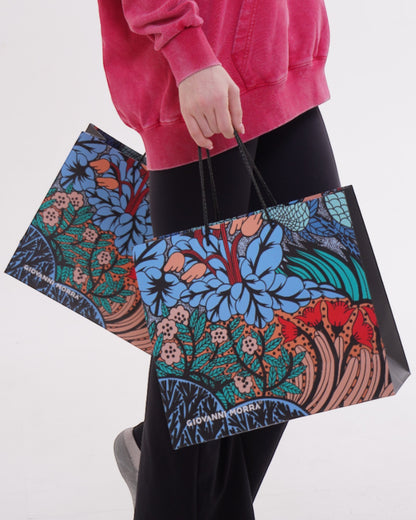 სვიტერი - 100% მჟავაში გარეცხილი ბამბა - იცხოვრე შენი ცხოვრებით - ვარდისფერი - ცისფერი - m² x Giovanni Morra