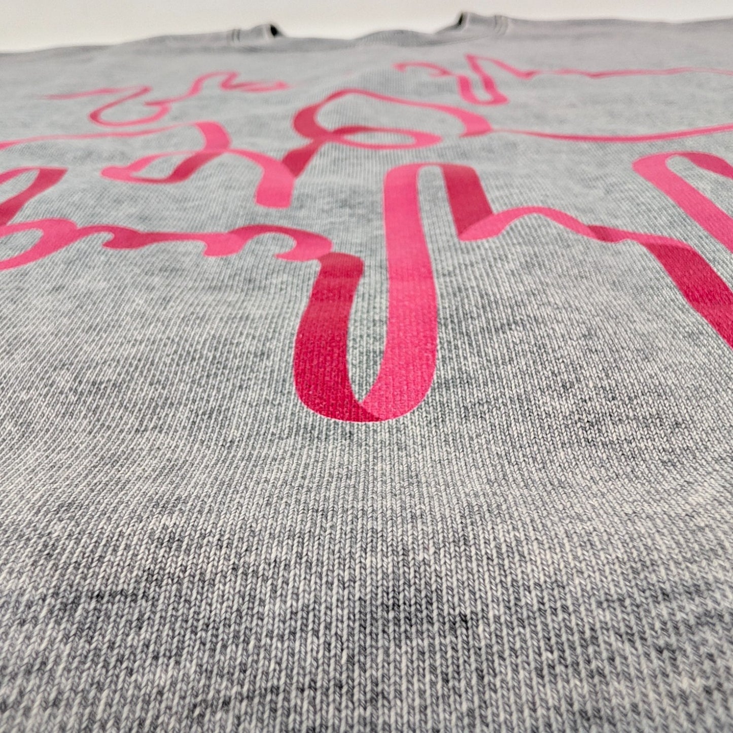 სვიტერი - 100% მჟავაში გარეცხილი ბამბა - იცხოვრე შენი ცხოვრებით - ნაცრისფერი - წითელი - m² x Giovanni Morra