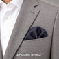 Pocket Square – Dark Knight – Silk – Black