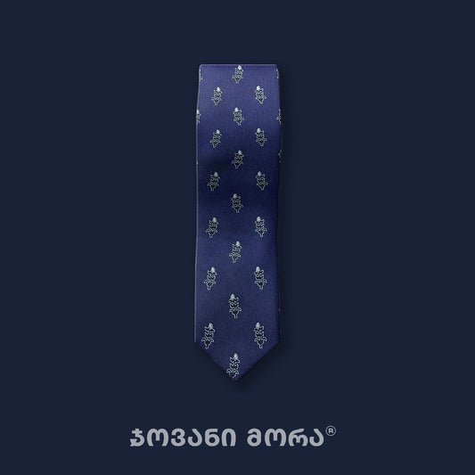 Ties - Tholige - Natural Silk - Blue