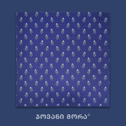 საგულე – თოლიგე – ნატურალური აბრეშუმი – ლურჯი