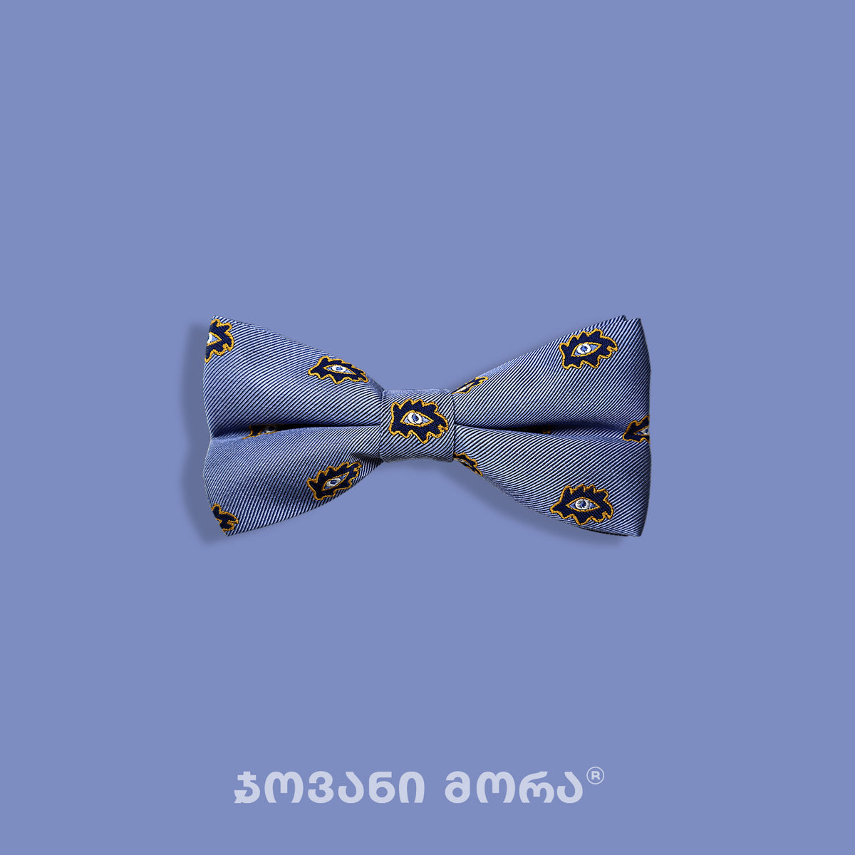 Bow Tie – Tholige eye – Natural Silk – Sky Blue