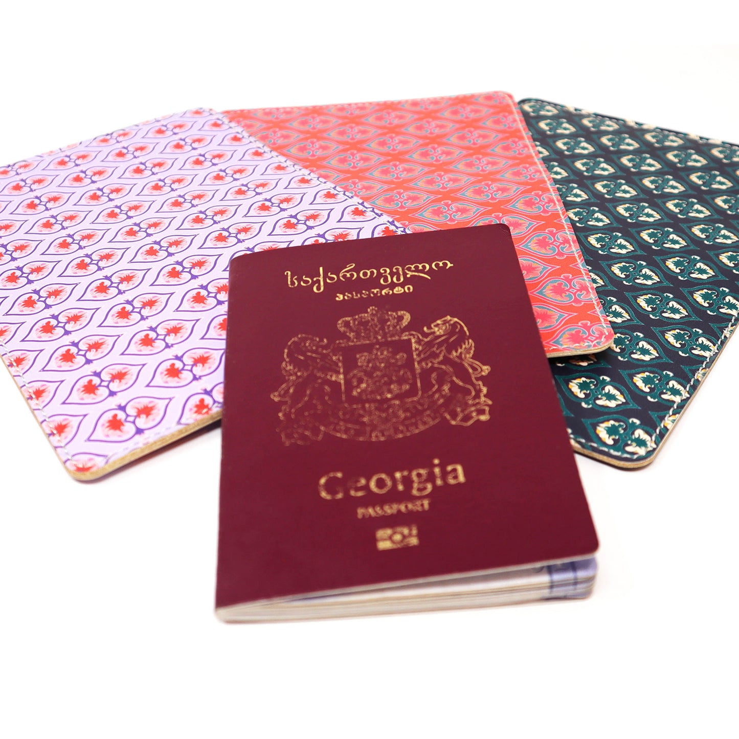 Beloved Passport holders in three different color