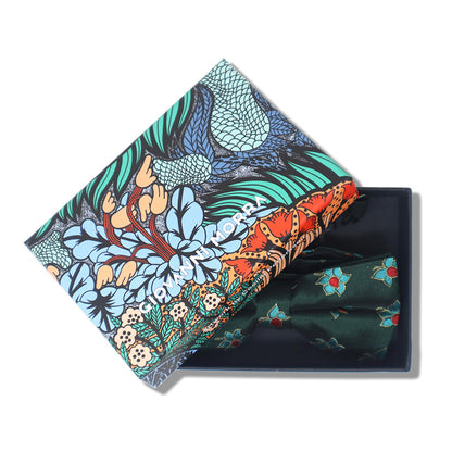 Giovanni Morra gift box with a colorful patterned design by Cecilia Pettersson