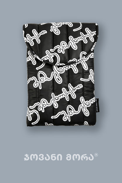 Laptop Sleeves - Polyester - Live Your Own Life - Black