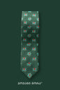 Ties - Lega Magnolia - Natural Silk - Green