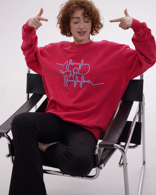 Giovanni Morra x m2 collaboration hoodie featuring the "Live Your Own Life" manifesto in minimalist typography.