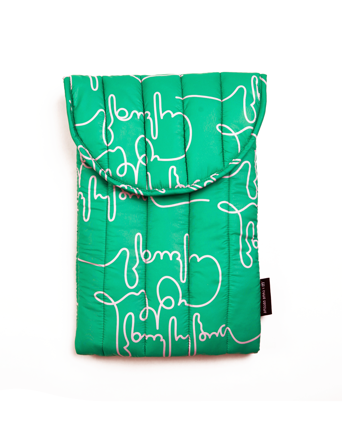 Life in full color Laptop Sleeve (Green)