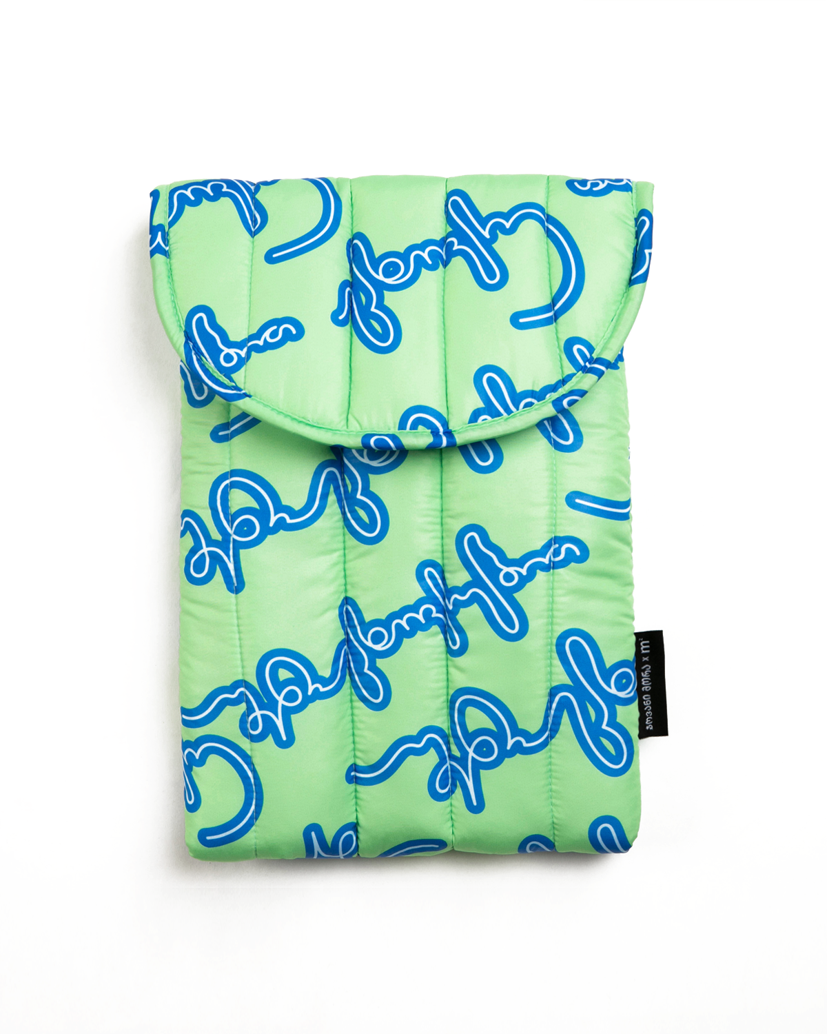 Life in full color Laptop Sleeve (Lime Green)