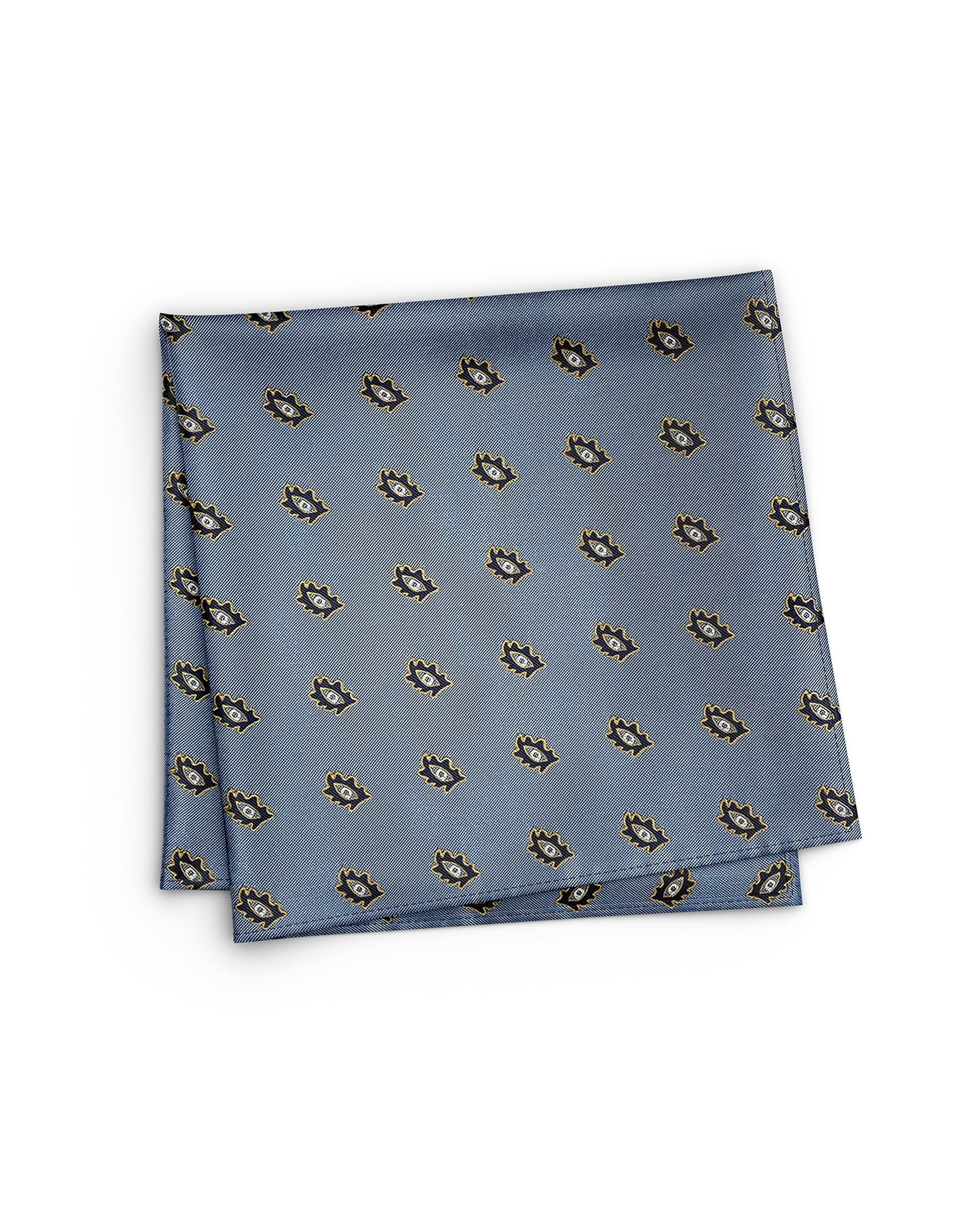 Tolige Silk Pocket Square (Blue)