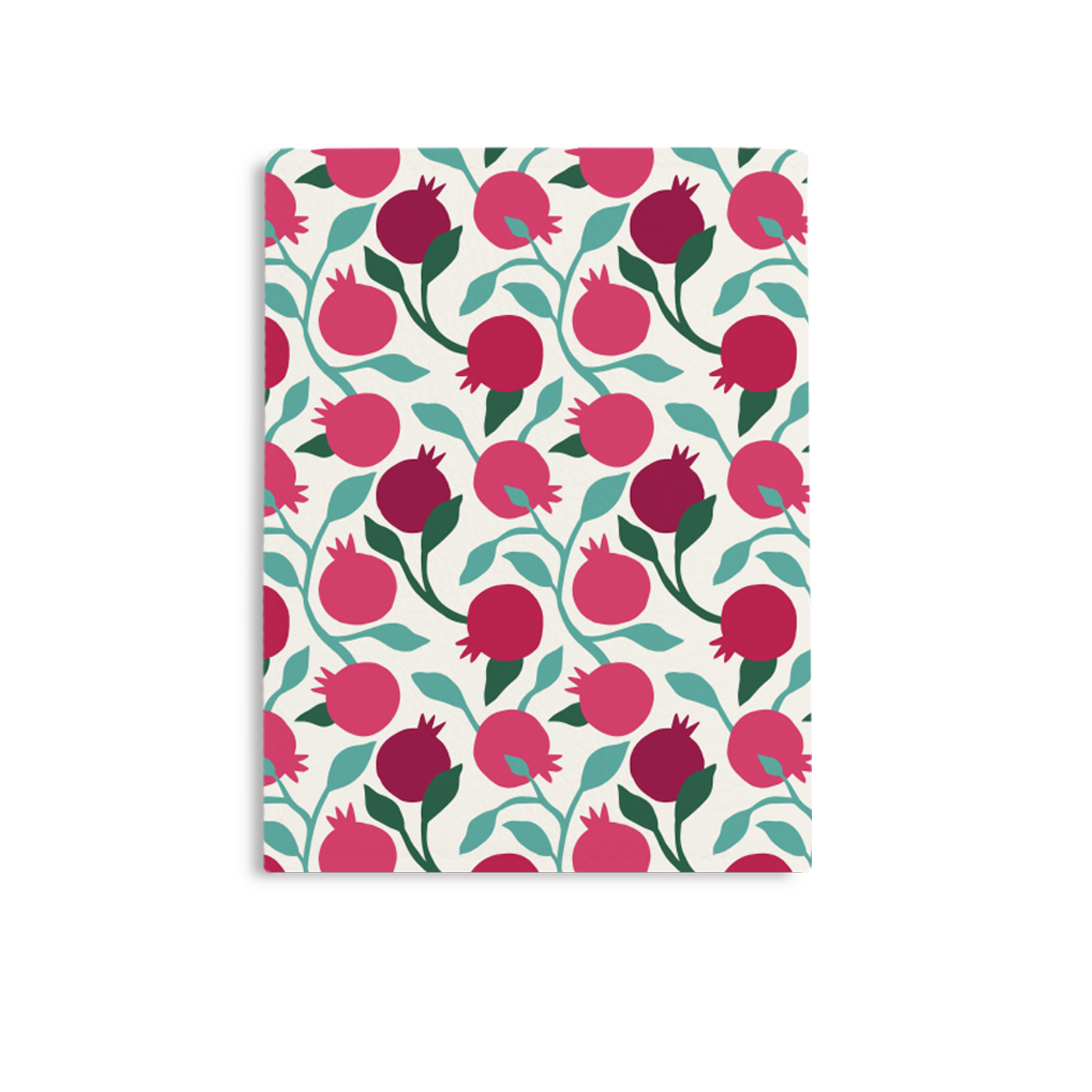 Pomegranates Passport Cover (White)