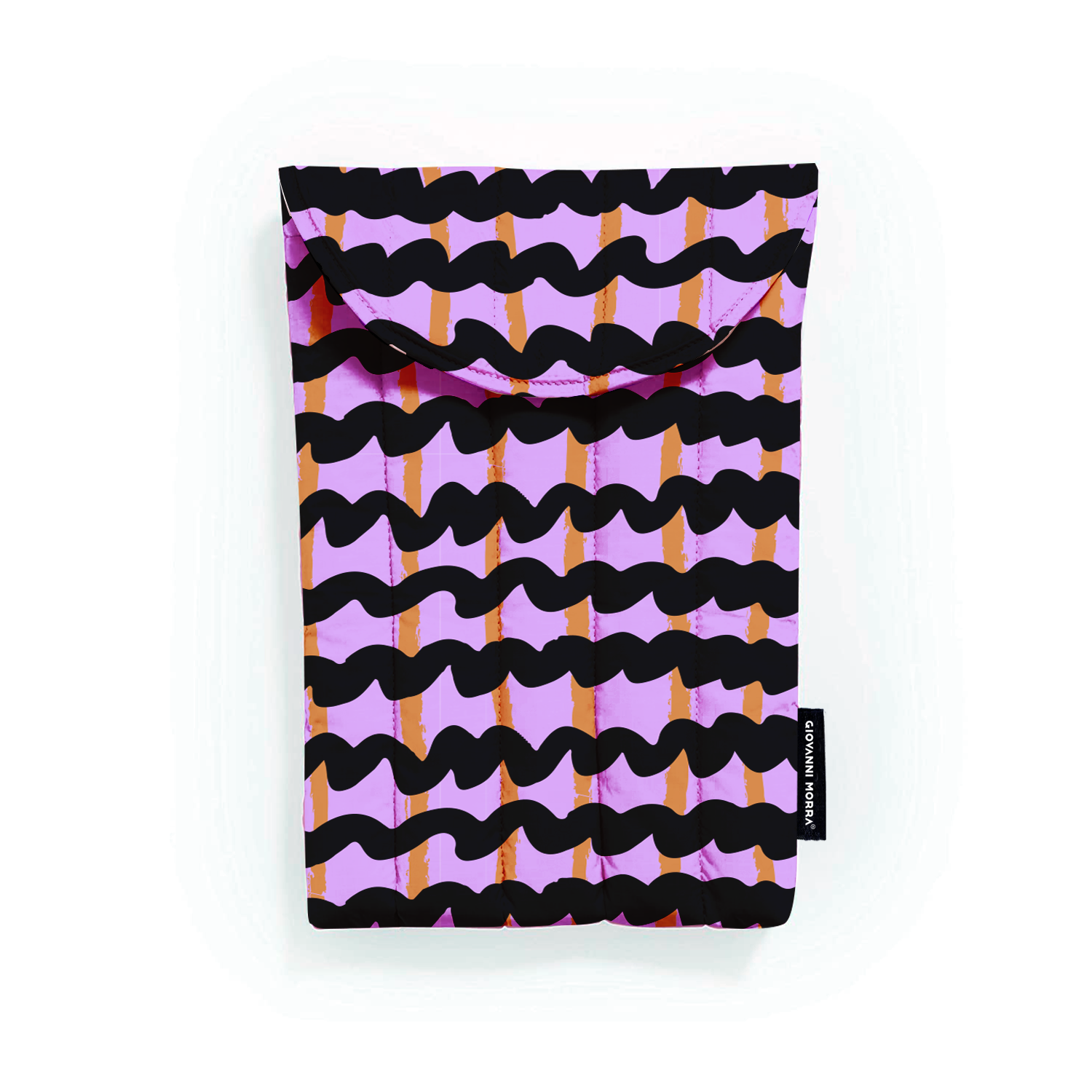 Abstract Waves Laptop Sleeve