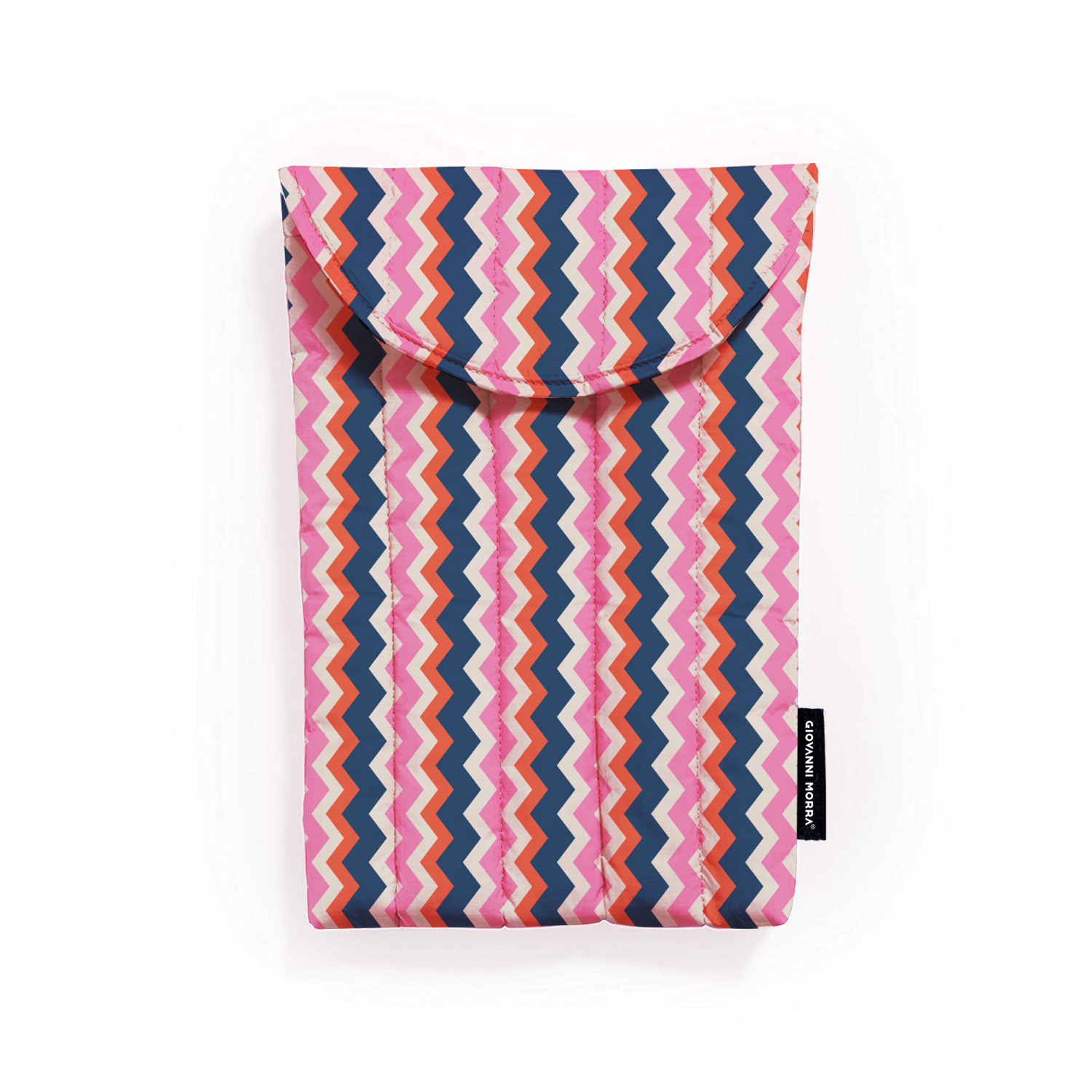 Zigzags Laptop Sleeve (Pink)